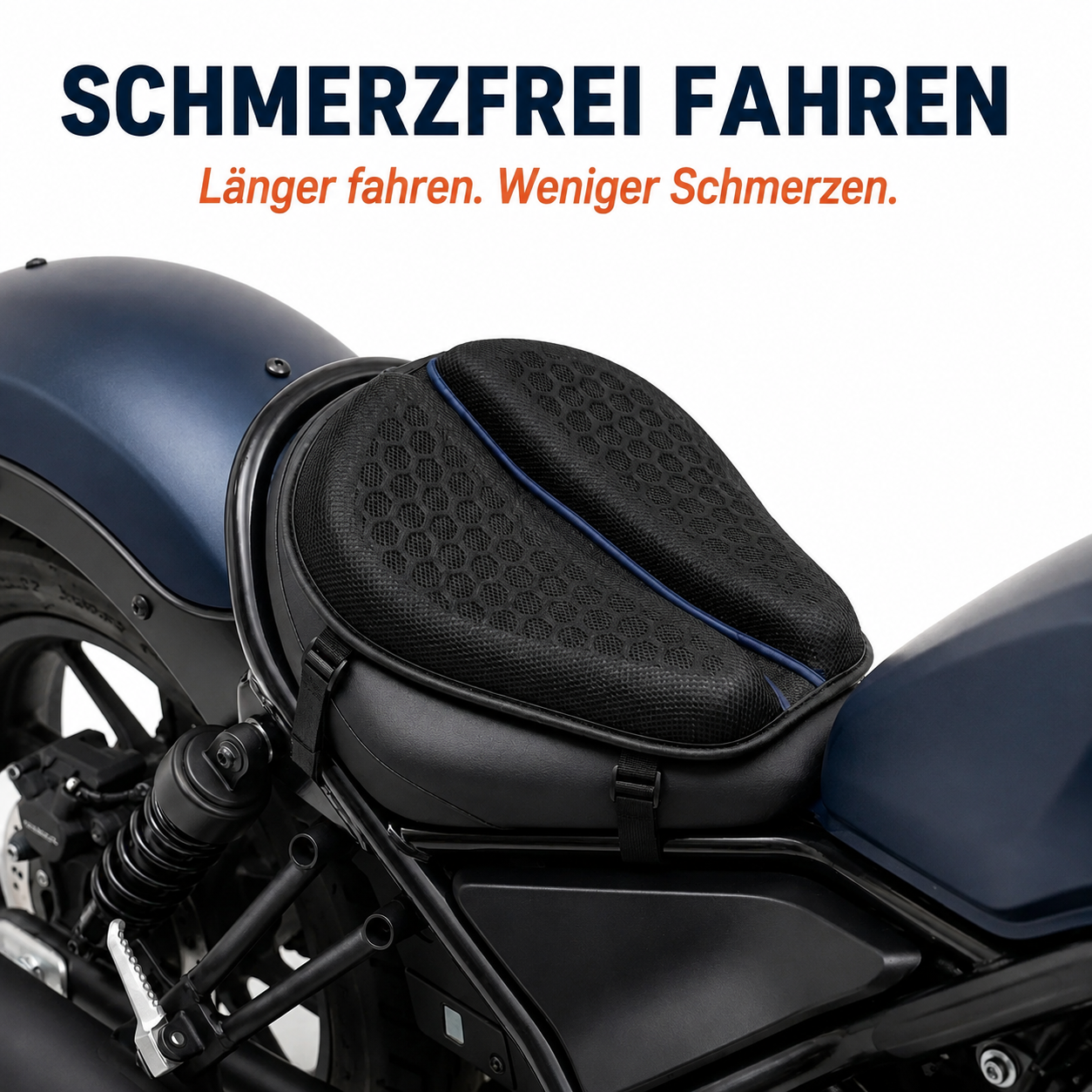 Kavby™ 100 % Gel-Sitzkissen für Motorradfahrer